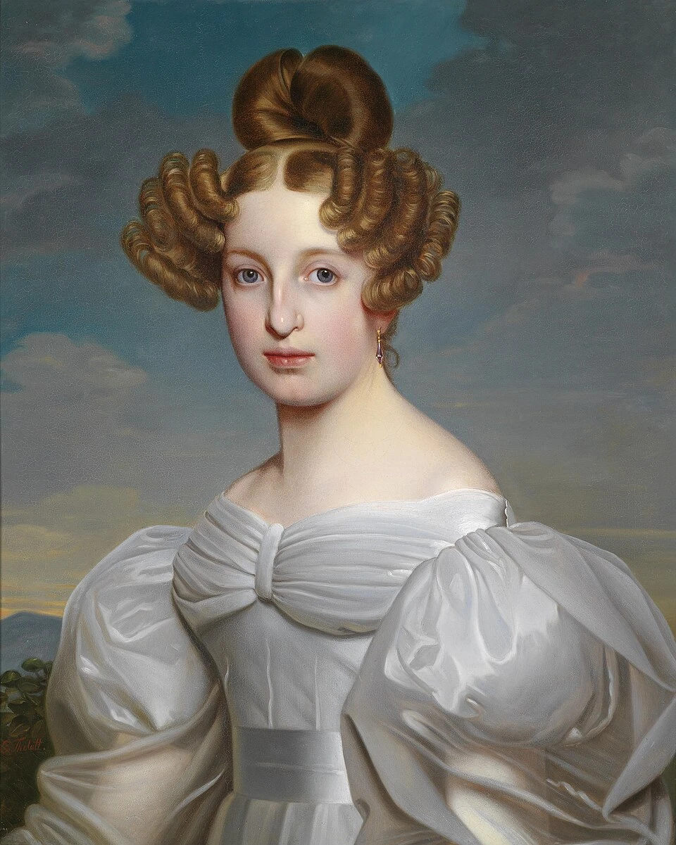 1802-Ernst Joseph Thelot - Ritratto di Elise Dorothea Friederike von Schaezler
